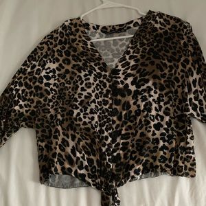 Cheetah blouse